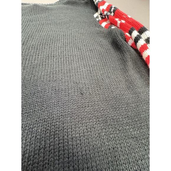 Tiara International UglyChristmas Collection Sweater Women’s LG Sequin Stocking - Picture 11 of 11